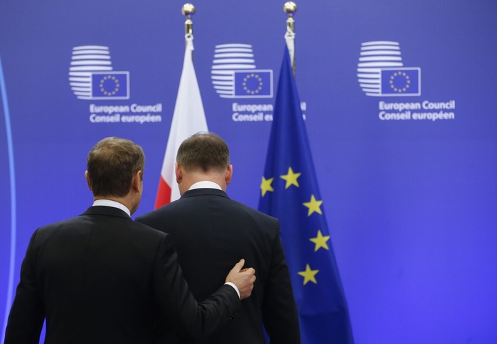 Andrzej Duda i Donald Tusk