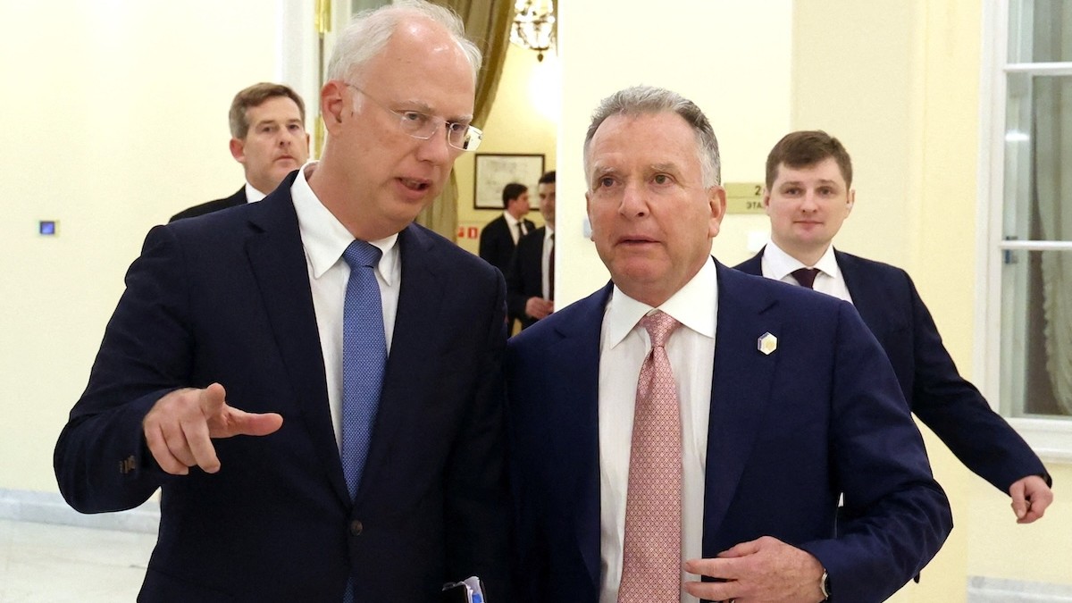 Kirill Dmitriev so Stevom Witkoffom.