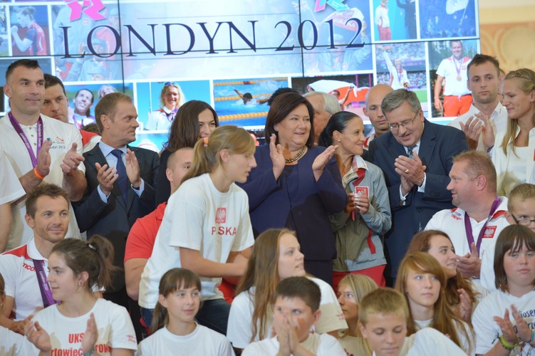 Spotkanie z medalistami Igrzysk Olimpijskich i Paraolimpijskich w Londynie