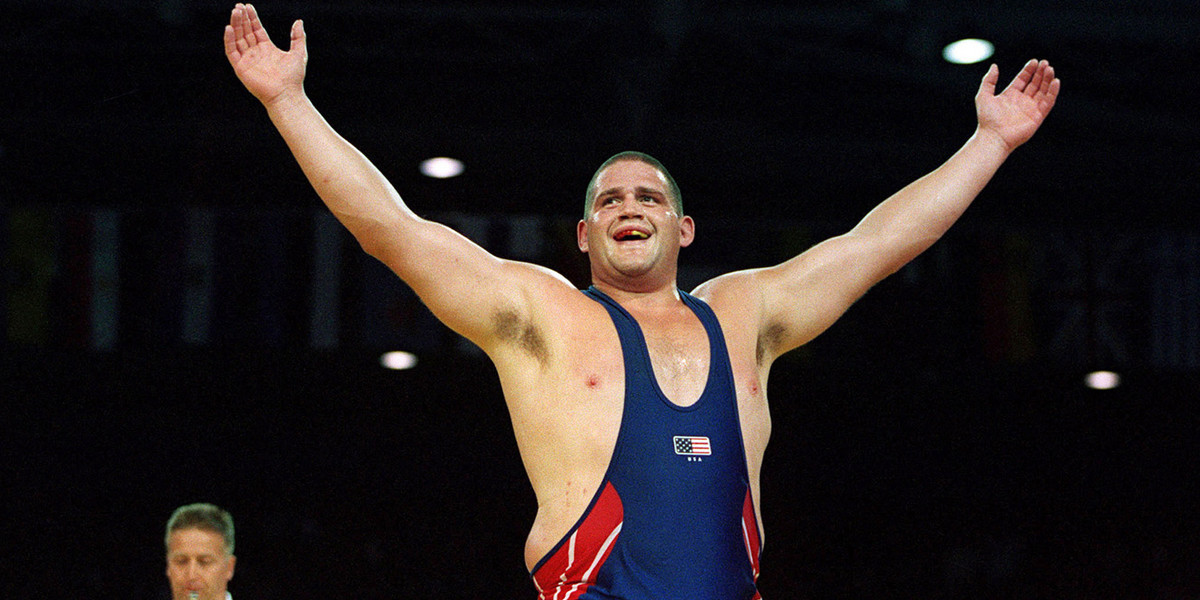 Rulon Gardner was an American star in the 2000 Olympics.