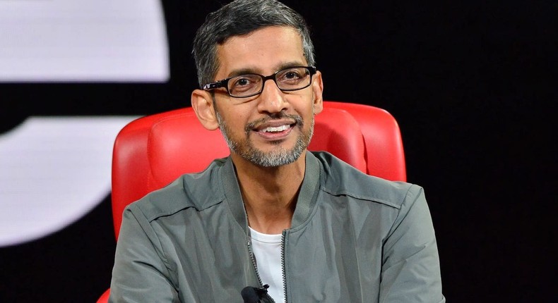 Alphabet CEO Sundar Pichai.Jerod Harris/Getty Images