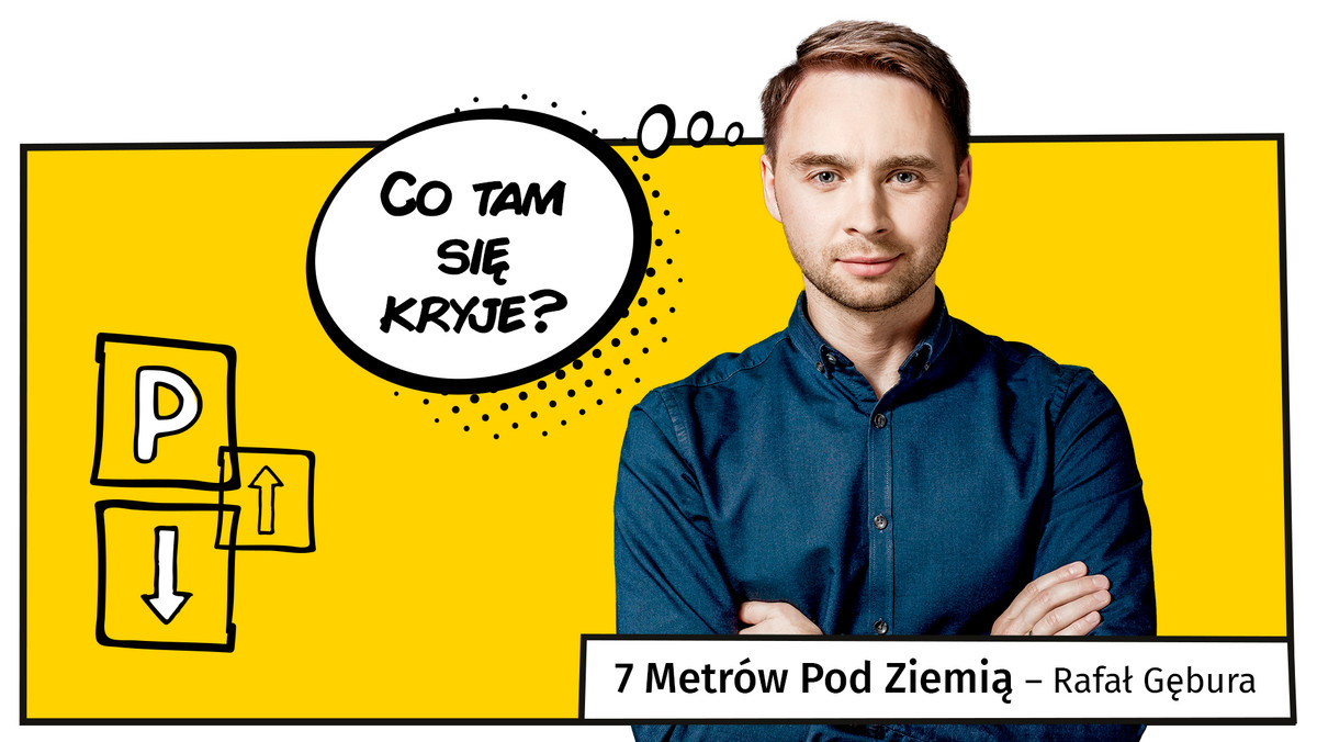 "7 metrów pod ziemią" to rozmowy Rafała Gębury z osobami, które dzielą się sekretami swoich zawodów, opowiadają o trudnych przełomowych wydarzeniach ze swojego życia. Prowadzący zabiera swoich gości na minus trzecie piętro (7 metrów pod ziemią) jednego z warszawskich biurowców. Zaciszna atmosfera podziemnego garażu sprawia, że rozmówcy wyznają prawdę, na którą nie zdobyliby się w telewizyjnym studiu.