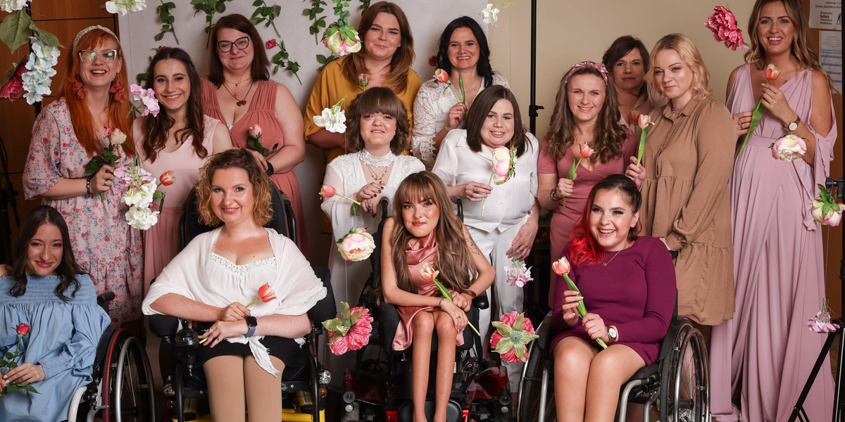 One są piękne i silne. Kobiety z niepełnosprawnościami wzięły udział w niezwykłej sesji