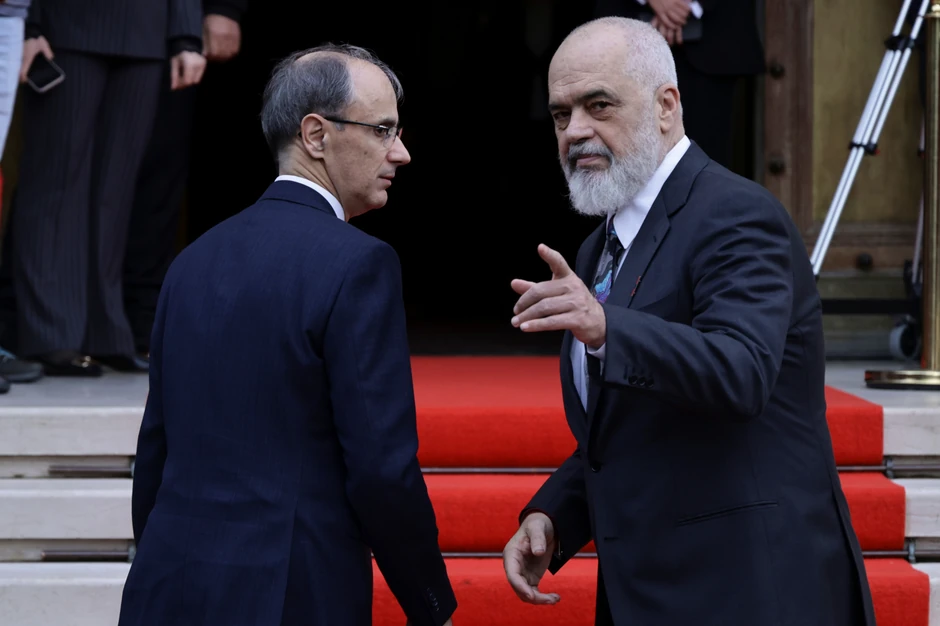 Đuro Macut i Edi Rama