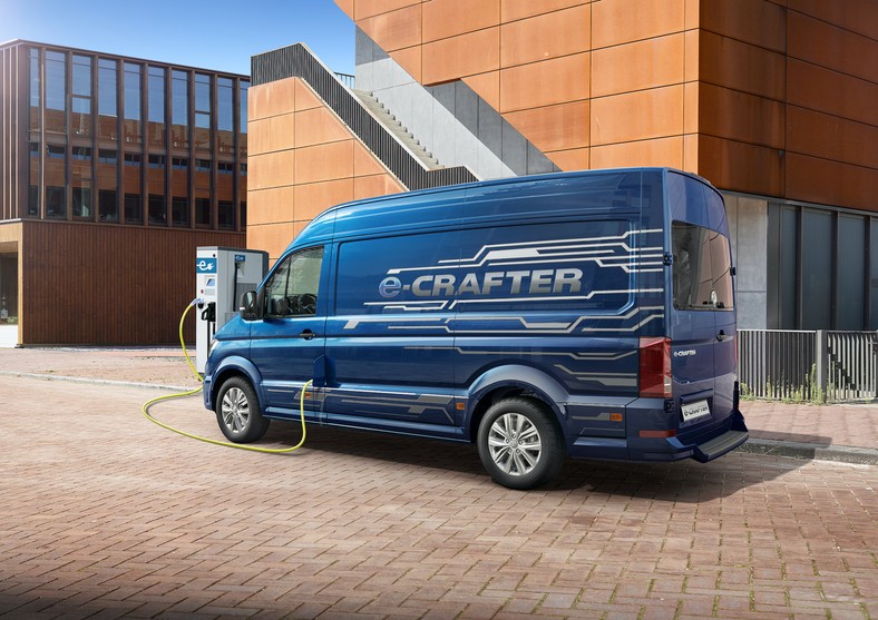 Elektryczny Volkswagen e-Crafter