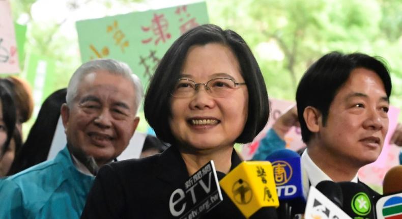 Taiwan's most prominent female politician is President Tsai Ing-wen