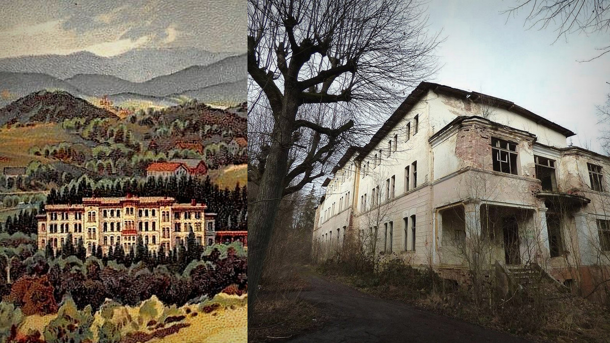 Opuszczone sanatorium w Barcinku pod Jelenią Górą