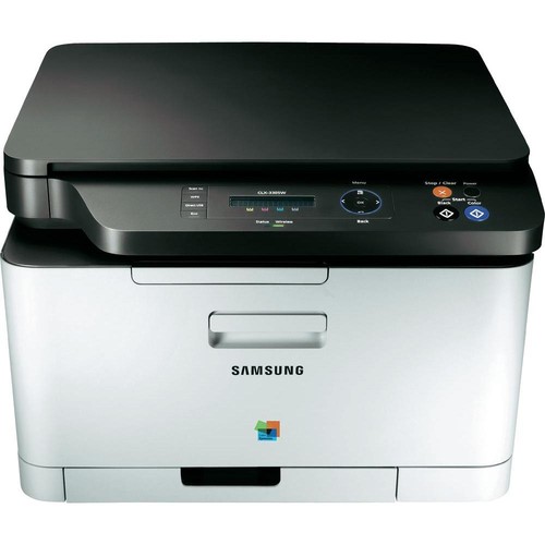 <b>Samsung CLX-3305W</b>
<br>
<br>Typ: wielofunkcyjna, laserowa
<br>Rodzaj: kolorowa
<br>Szybkość druku w czerni: 18 str./min
<br>Szybkość druku w kolorze: 4 str./min
<br>Maksymalna rozdzielczość: 2400 x 600
<br>Ethernet: nie
<br>Wi-Fi: tak
<br>Drukowanie dwustronne: nie
<br>Funkcje: Drukarka, ksero, skaner
<br>
<br><b>Cena: od 1049 zł</b>