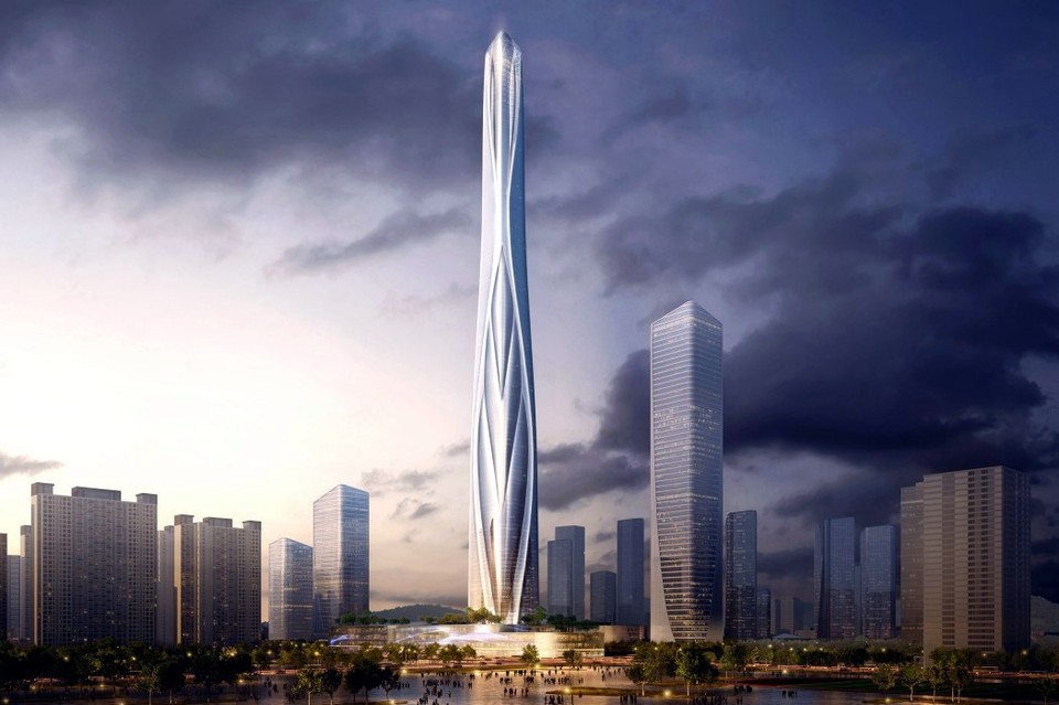 Shenzhen Hong Kong International Center. Oto przyszły najwyższy budynek w Chinach