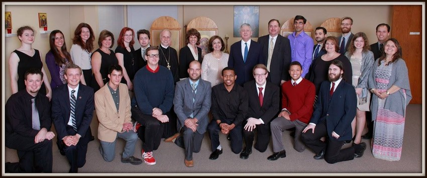 Porodica Karađorđević sa dekanom tokom posete fakultetu