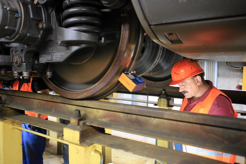 Wieczorem pociąg wrócił na Dolny Śląsk.