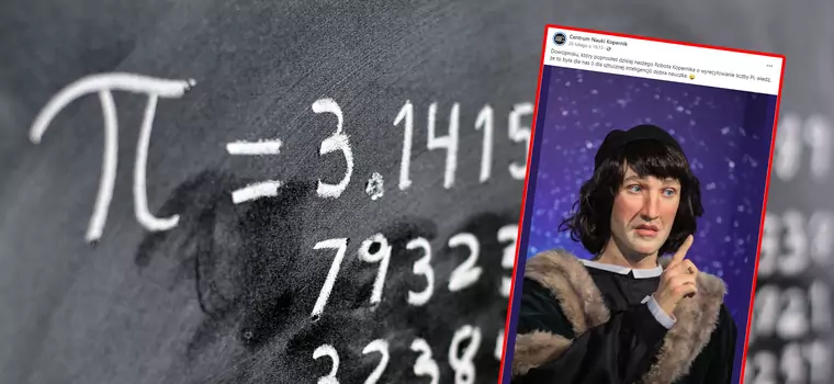 Poprosił Robota Kopernika o wyrecytowanie liczby Pi. SI "dostało nauczkę"
