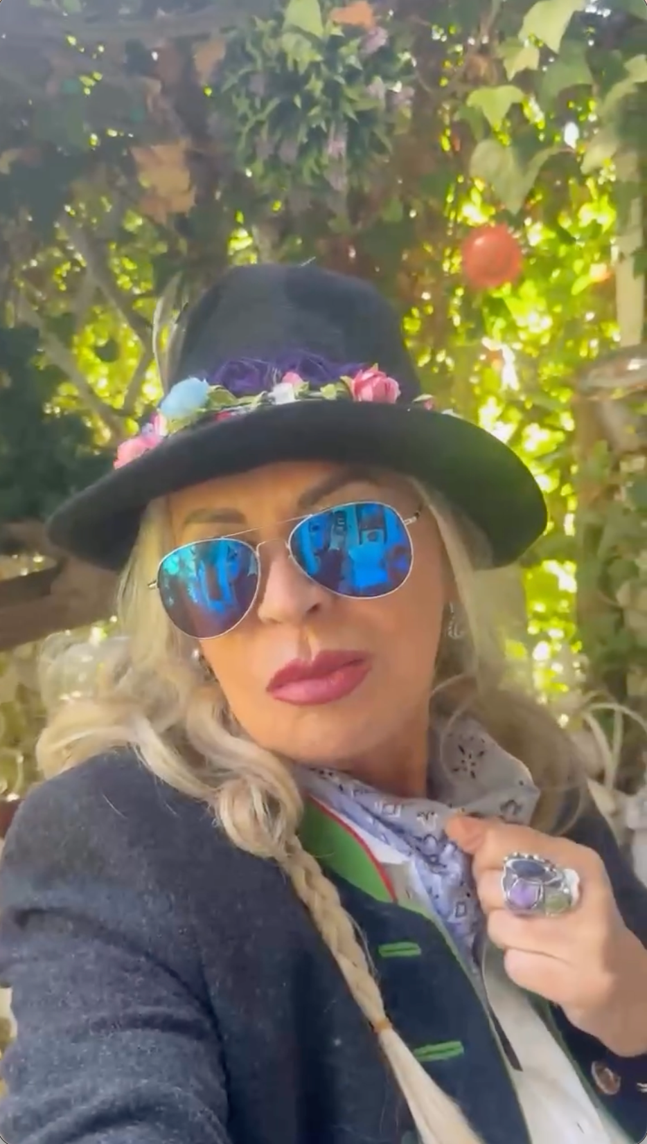 Eva Máziková na Oktoberfeste. 