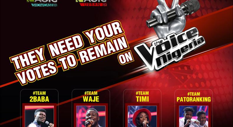 They need your votes to remain on The Voice Nigeria