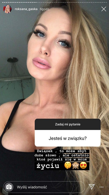 Roksana Gąska na Instagramie