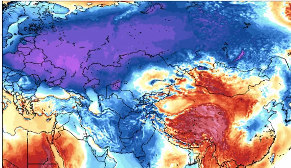 Sibirski mraz nad Evropom