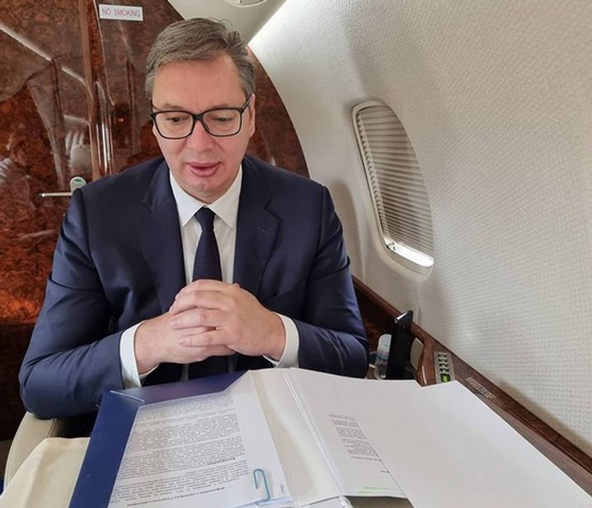 Vučić putuje u Brisel