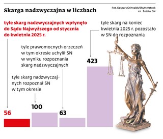 Skarga nadzwyczajna w liczbach