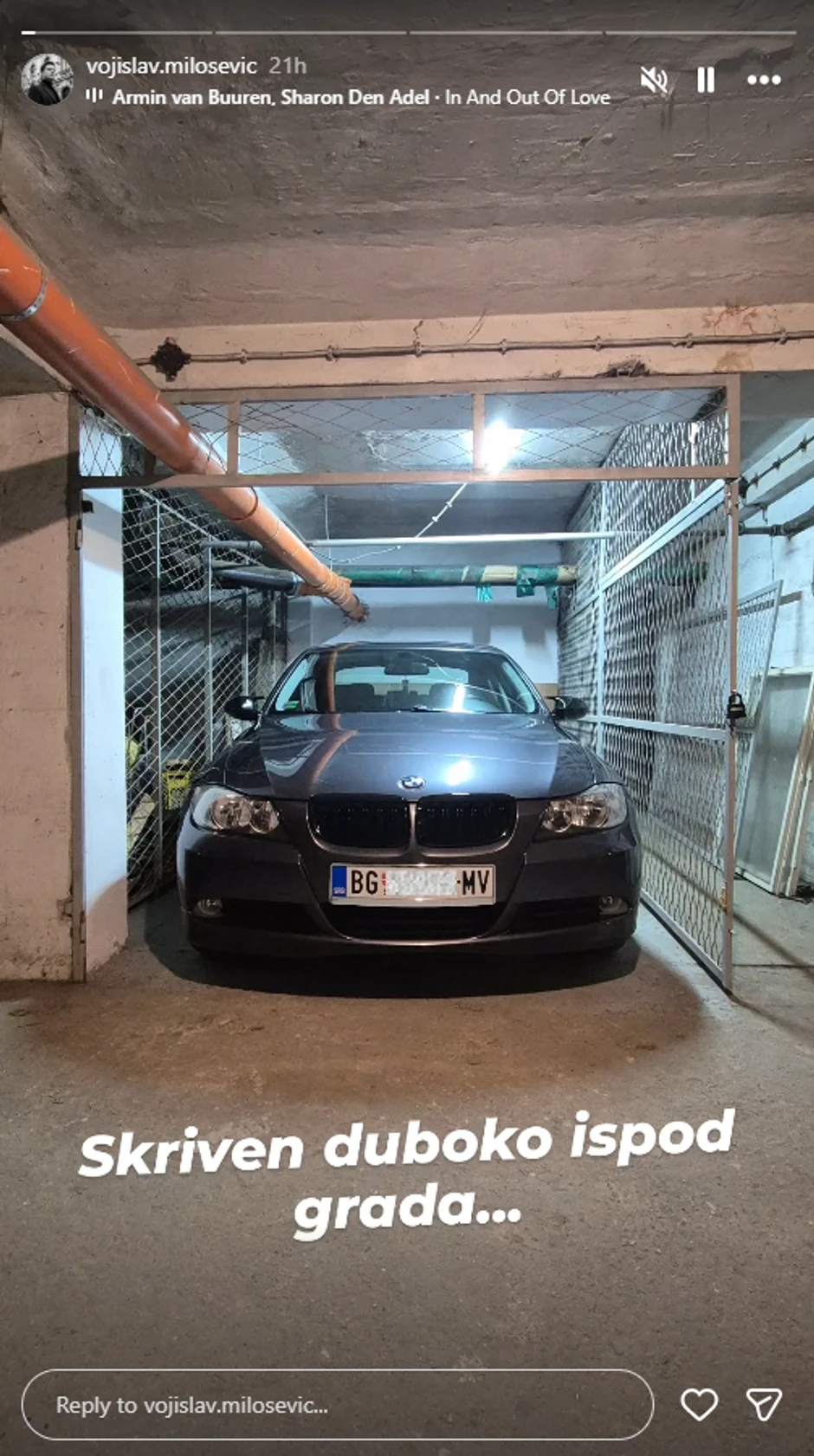 Objava Vojislava Miloševića