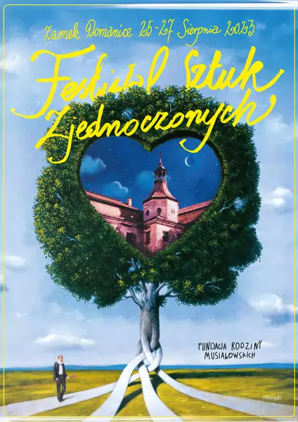 Festiwal Sztuk Zjednoczonych, plakat R. Olbiński