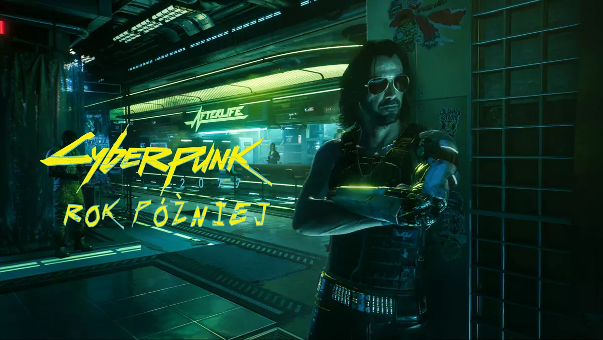 Cyberpunk 2077 - rok później