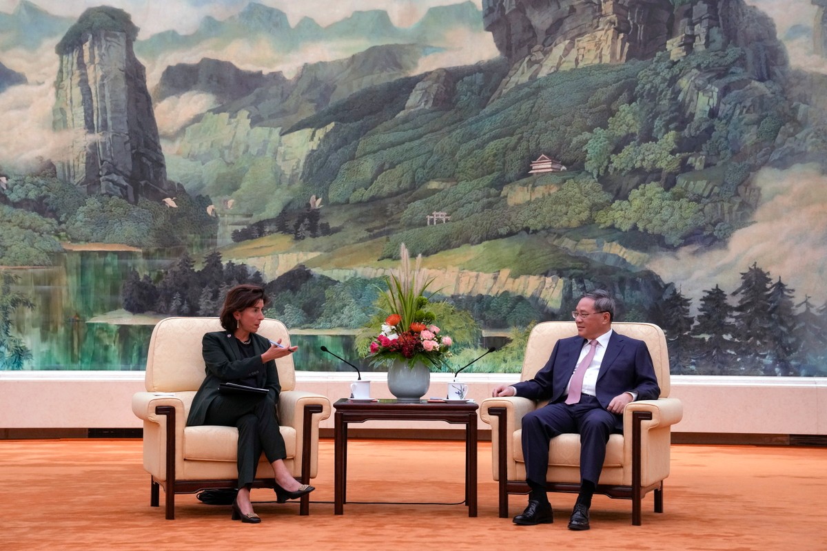 Gina Raimondo i Li Qiang