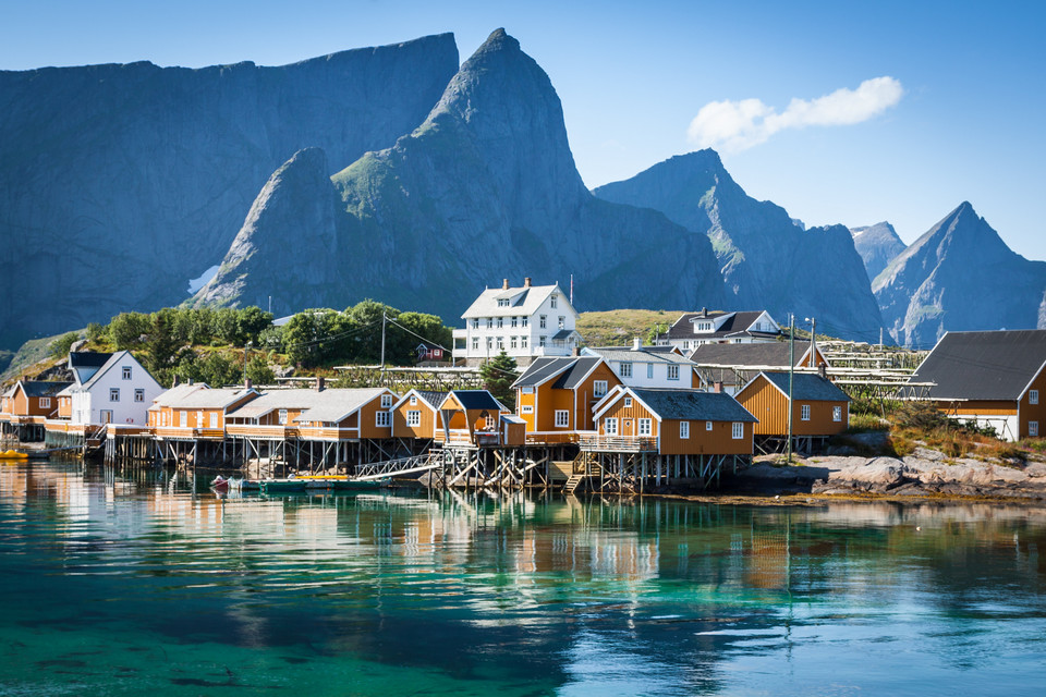 Reine - najpiękniejsza miejscowość w Norwegii