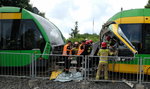 Zderzenie tramwajów w Poznaniu. Jest nagranie! Motorniczy nawet nie hamował...