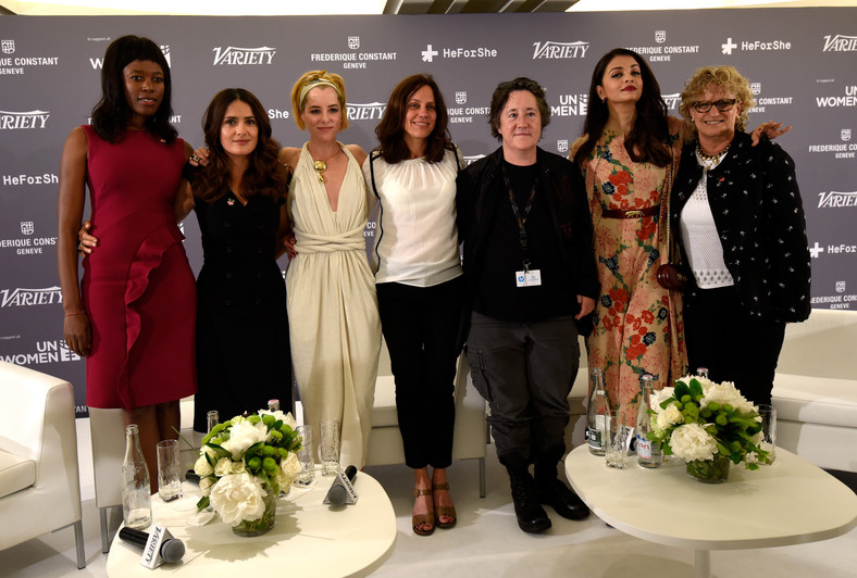 Salma Hayek, Parker Posey, Aishwarya Rai i goście panelu w Cannes
