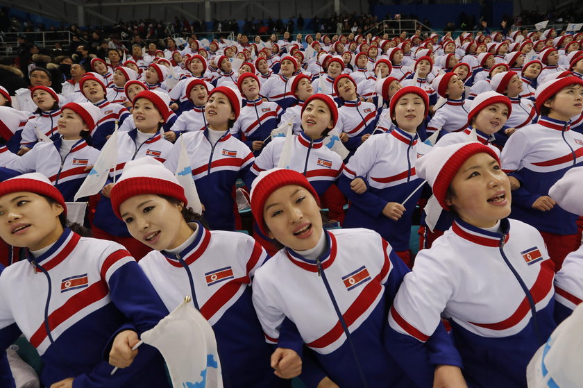 Cheerleaderki z Korei Północnej
