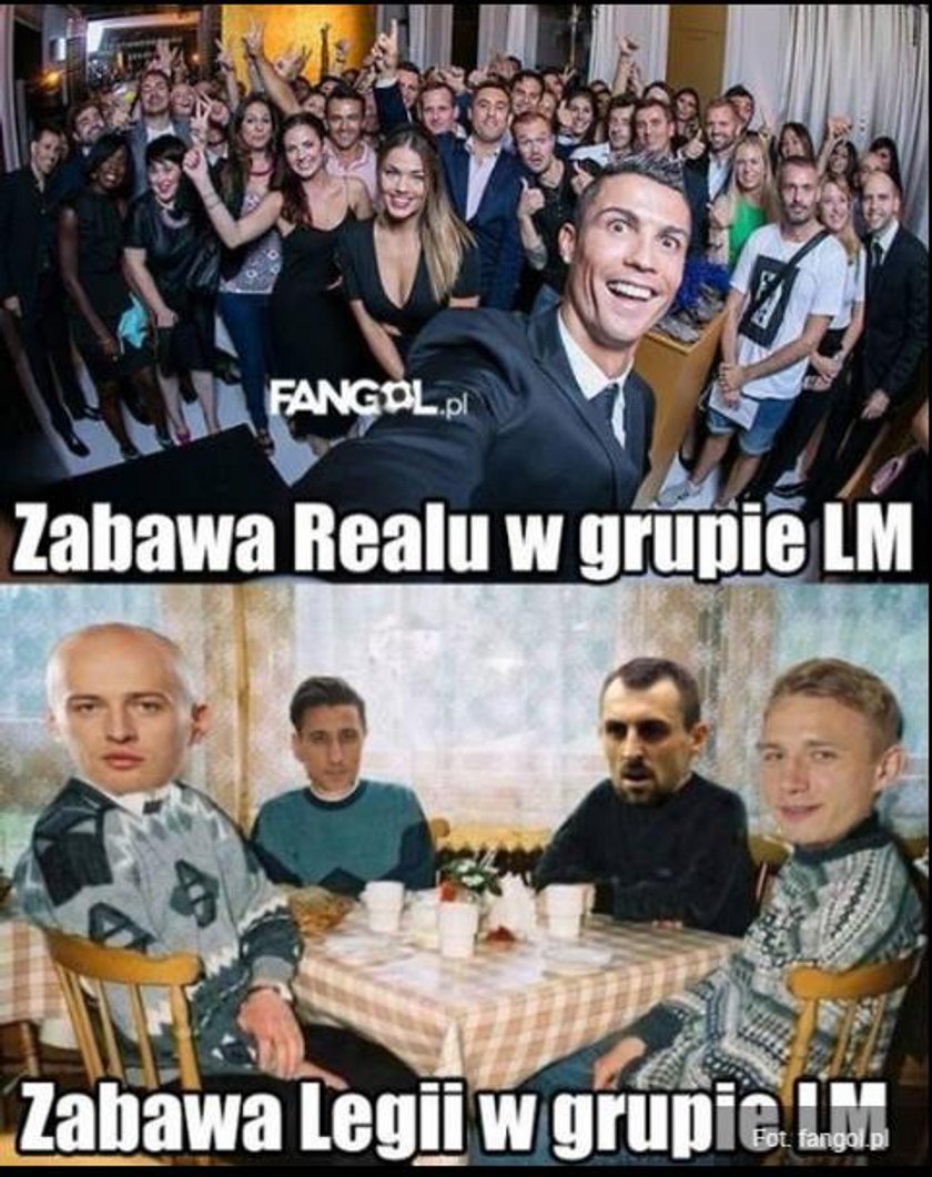 Cristiano Ronaldo boi się Pazdana. Zabawne memy po losowaniu grup Ligi Mistrzów