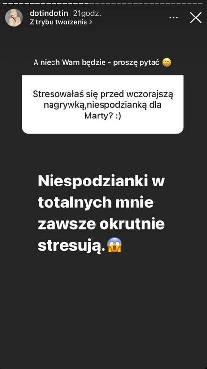 Dorota Szelągowska na Instagramie