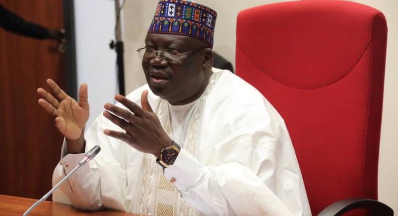 The President of the Senate, Dr Ahmad Lawan. [Twitter/@SPNigeria]