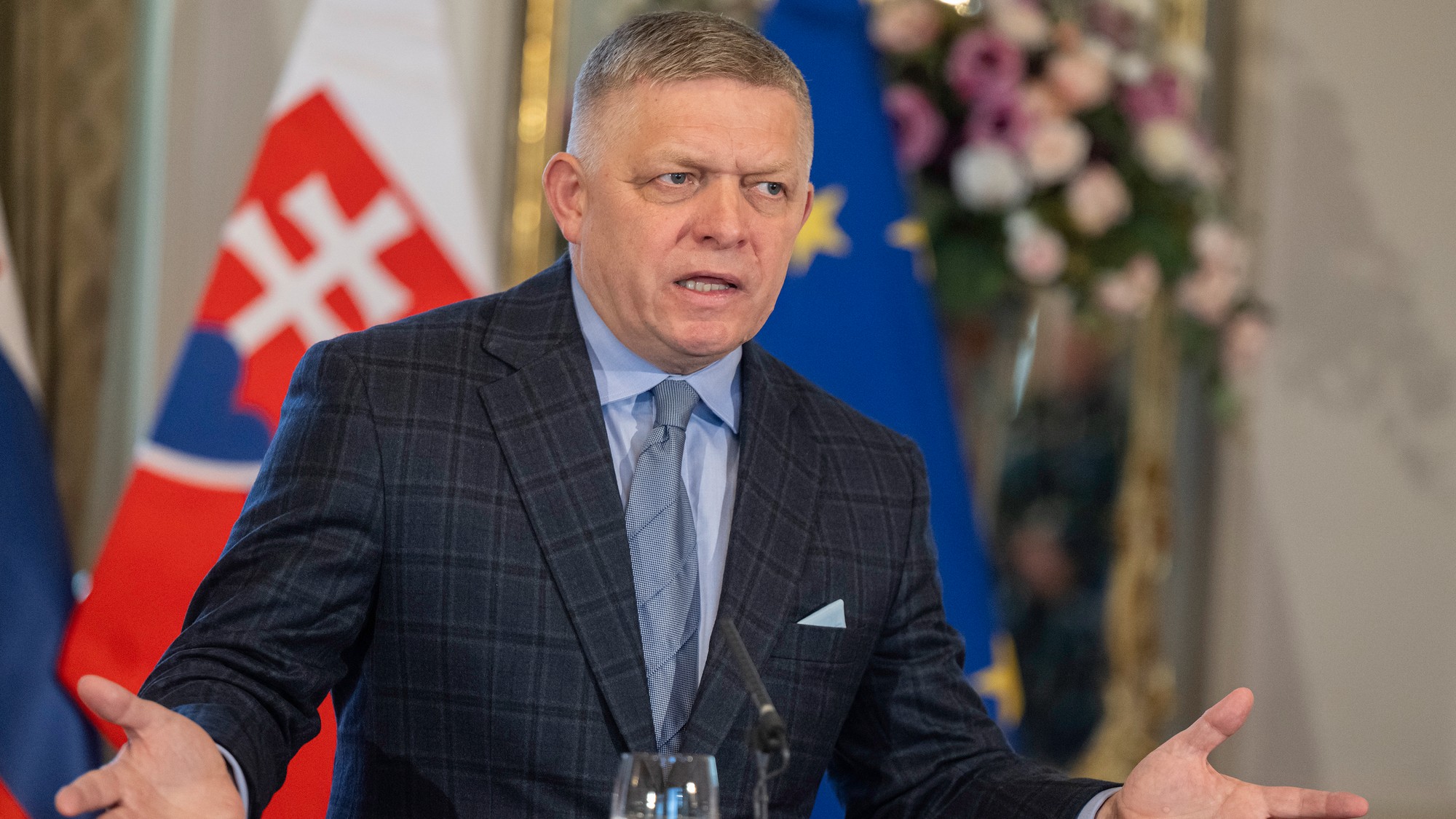 Slovenský premiér Robert Fico. 