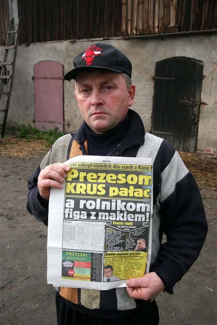 Rolnicy wściekli na KRUS