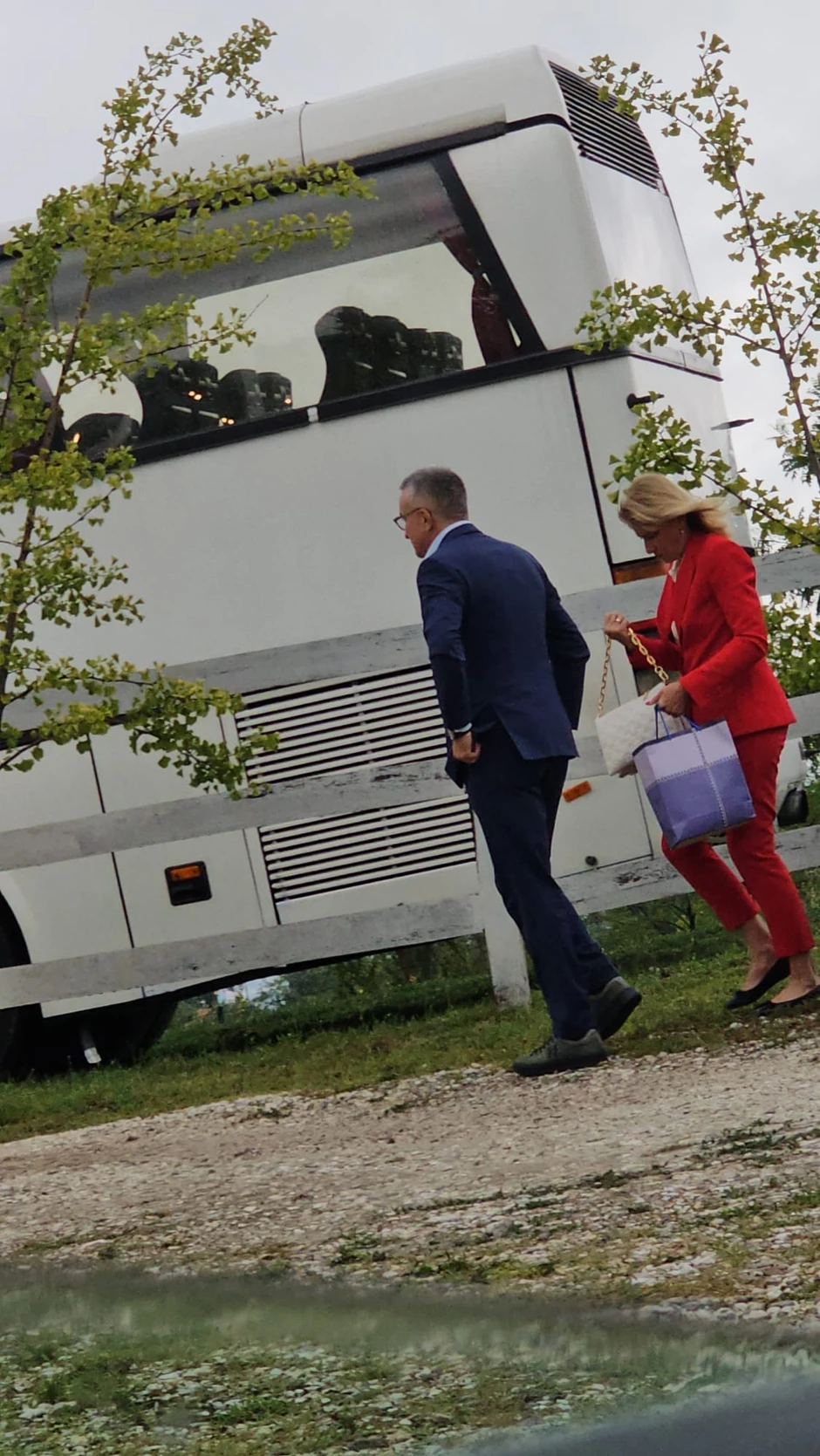 Srđan i Dijana Đoković na venčanju Handanovića