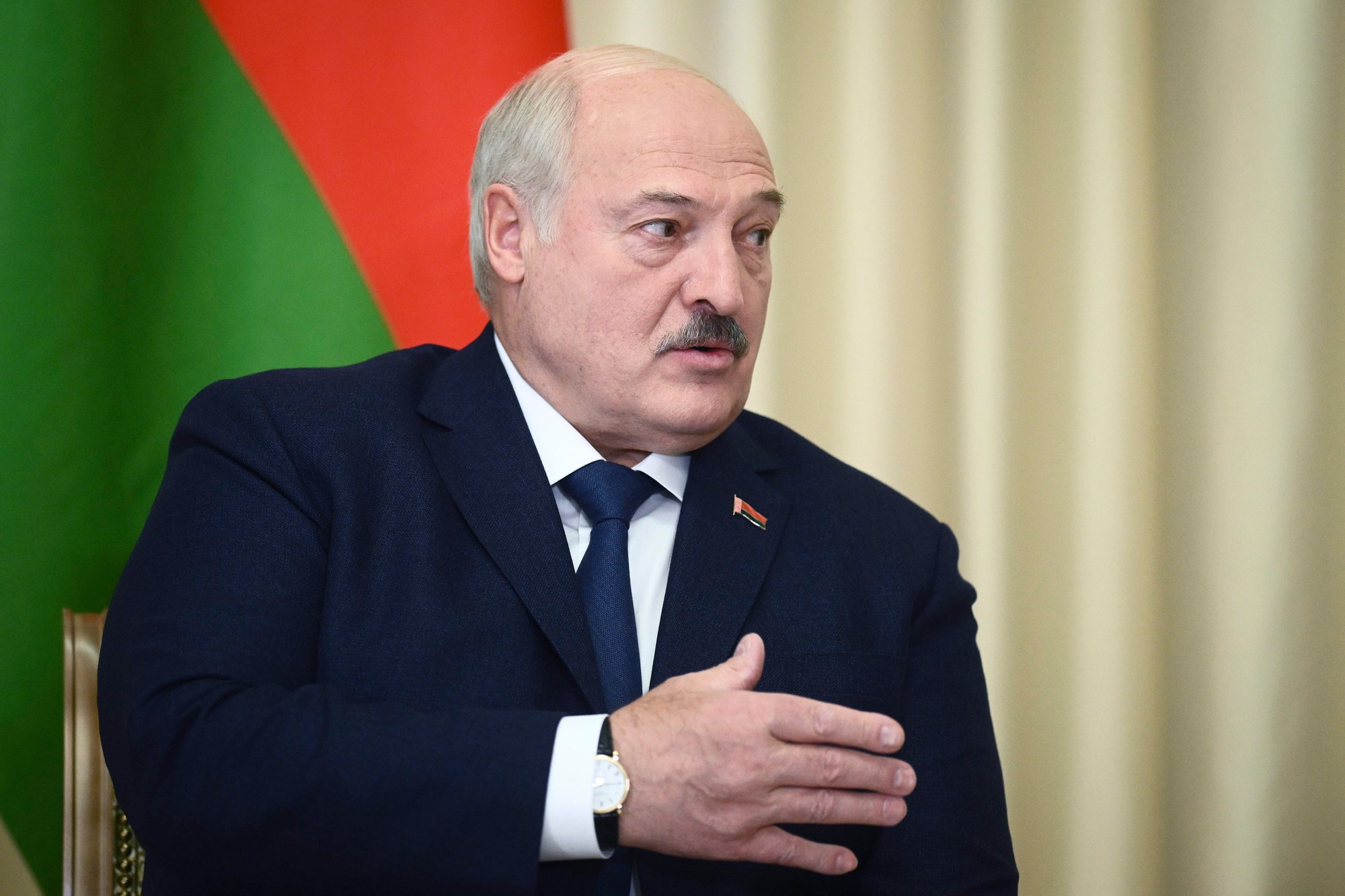 Bieloruský prezident Alexander Lukašenko. 