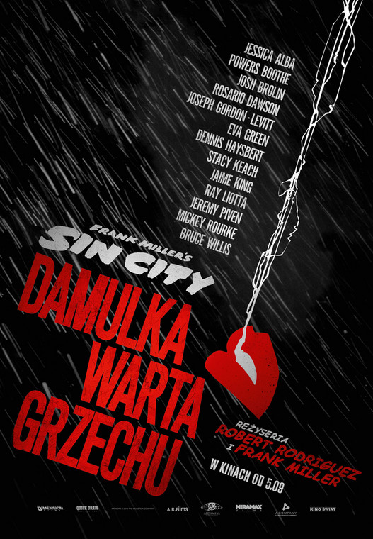 "Sin City: Damulka warta grzechu" - plakat