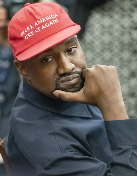 Kanye West od początku prezydentury Trumpa nie krył się z sympatią dla niego, fot. Getty Images / Consolidated News Pictures