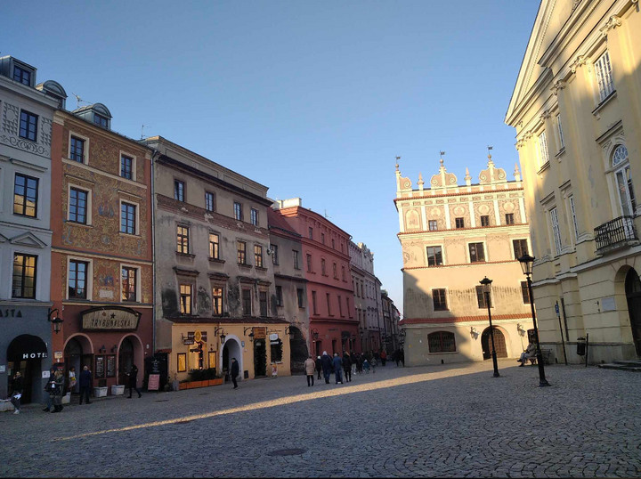 Piękny Lublin na początku marca
