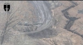 Ukraiński czołg Leopard 2A4 na polowaniu. Rzeź rosyjskich czołgów