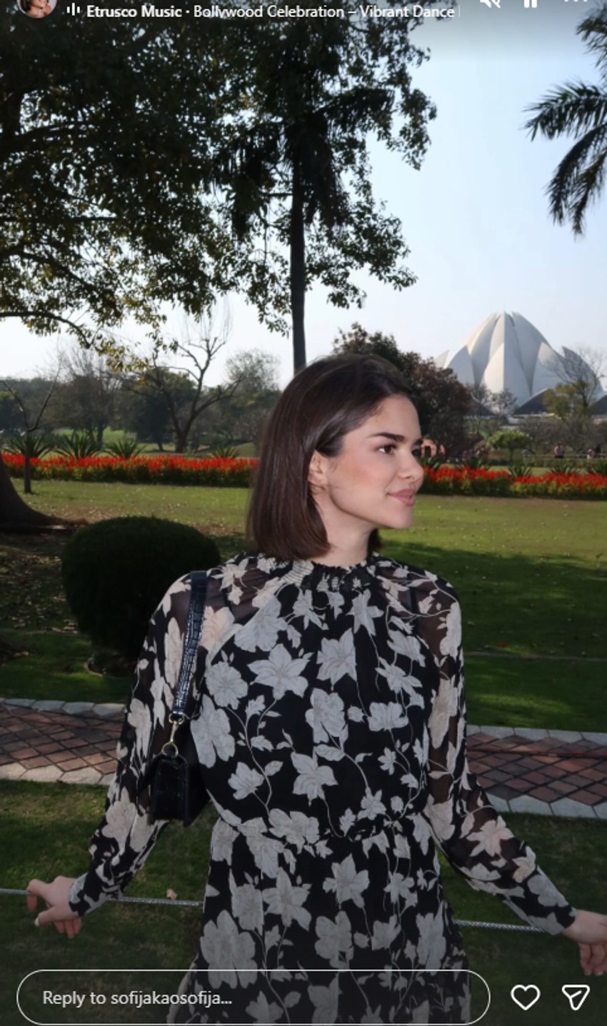 Sofija Dacić u Indiji