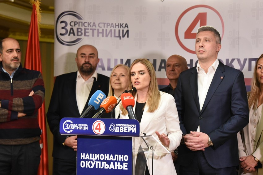 Koalicija Zavetnici-Dveri nije prešla cenzus na poslednjim izborima