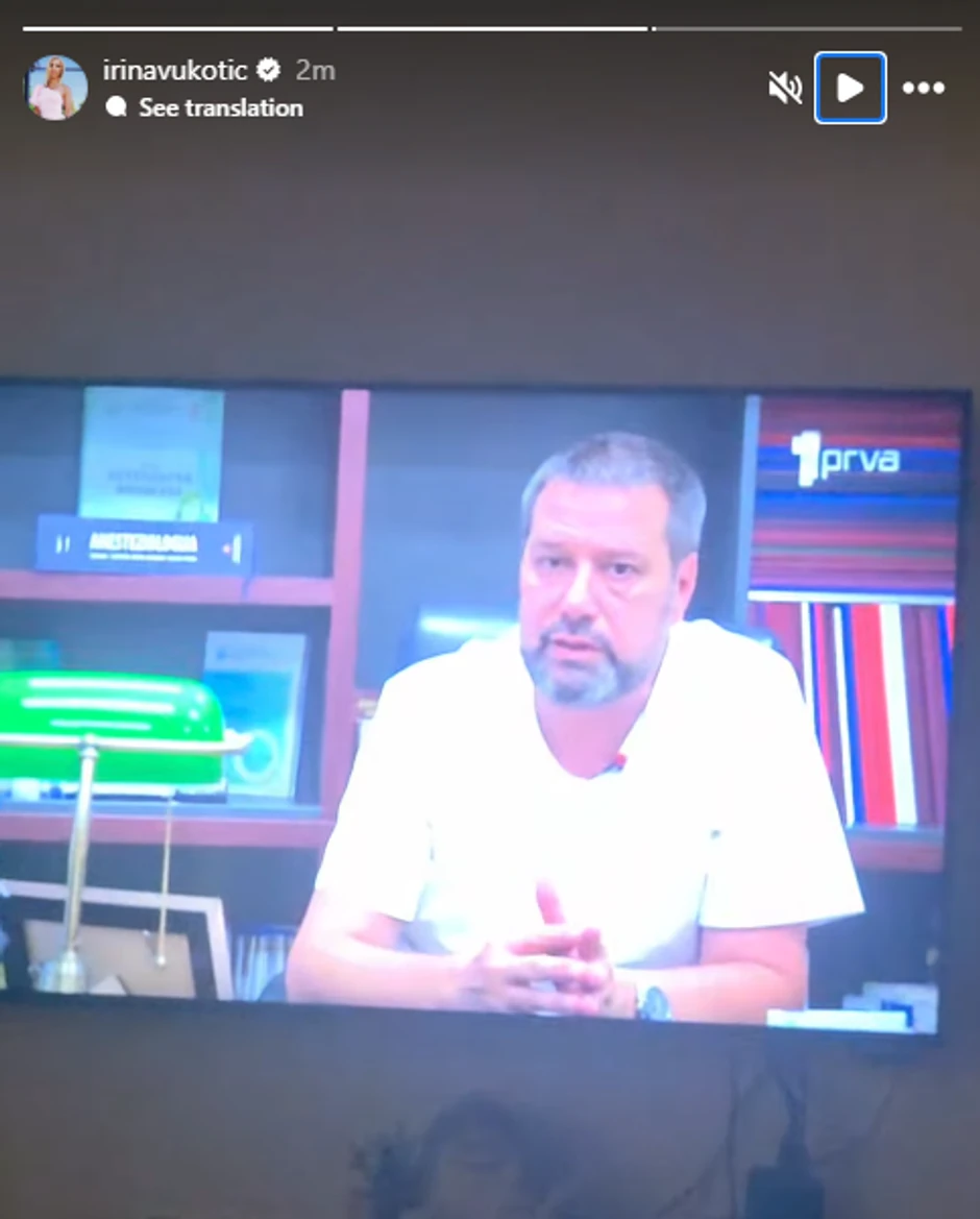 Irina Vukotić snima dečka Radmila