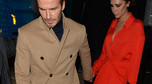 David Beckham i Victoria Beckham na romantycznej kolacji w Londynie