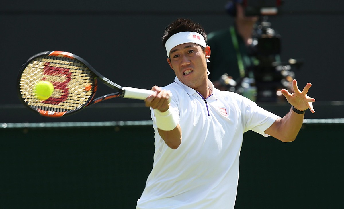 Wimbledon: Kei Nishikori wycofał się z turnieju