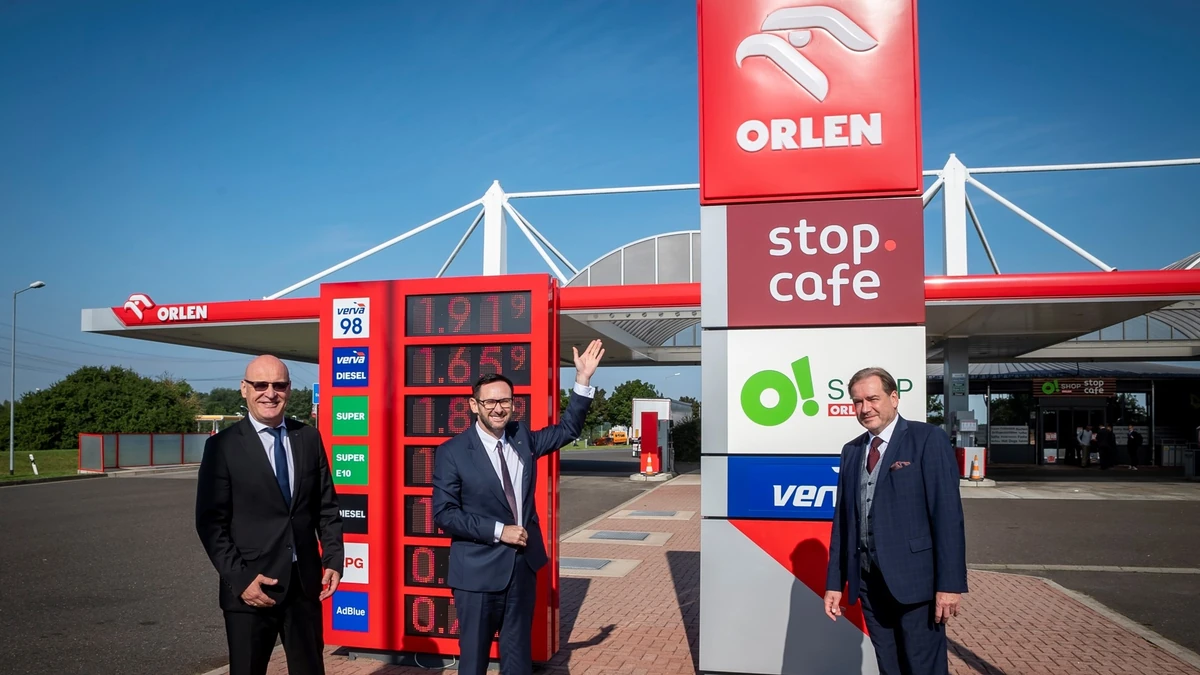 Stacje Orlen w Niemczech. Orlen chwali się otwarciem szóstej - Vimarsana News