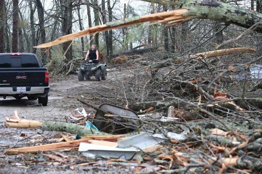 Tornado, Volnat, Misisipi