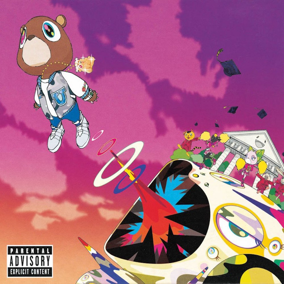 Takashi Murakami dla Kanye Westa. Album "Graduation"