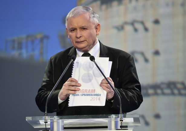 Jarosław Kaczyński podczas konferencji prasowej nt. bezpieczeństwa energetycznego Polski. Fot. PAP/Rafał Guz